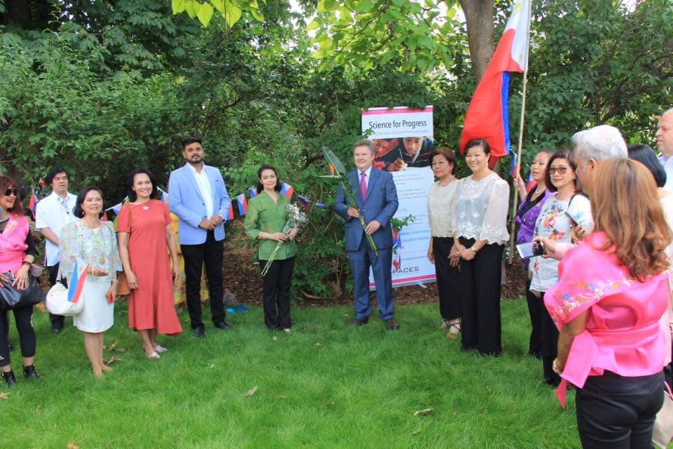 PACES Organizes Flower-Laying Ceremony at 122nd Celebration of the Declaration of Philippine Independence