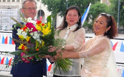 PACES Leads Floral Offering at 123rd Anniversary of the Proclamation of Philippine Independence