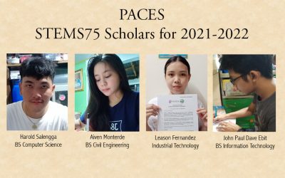 PACES Awards STEMS75 Scholarships for 2021-2022